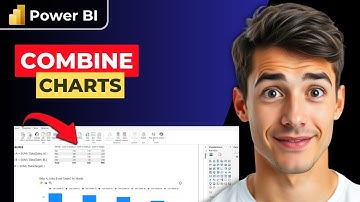Hoe u geclusterde kolommen en gestapelde grafieken in Power BI combineert (de eenvoudigste manier...