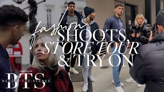 IT’S BEEN A BUSY WEEK OF FASHION CONTENT- COUPLE’S SHOOT, STORE TOUR & FASHION TRY ON | BTS S13 Ep7
