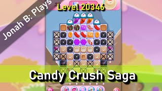Candy Crush Saga Level 20346 - YouTube