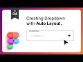 Dropdown Component | Figma Prptotype | #uxtrim