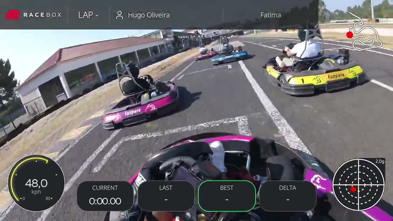 Kartódromo de Fátima 02/08/2025 270cc - Treino