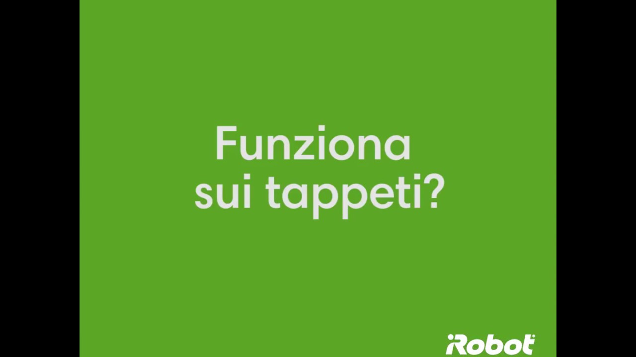 Roomba e i tappeti - YouTube