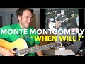 Capture de la vidéo Guitar Teacher Reacts: Monte Montgomery "When Will I" | Live 1999