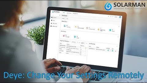 How To: Remotely set parameters on Deye hybrid inverter using the Solarman Business web platform