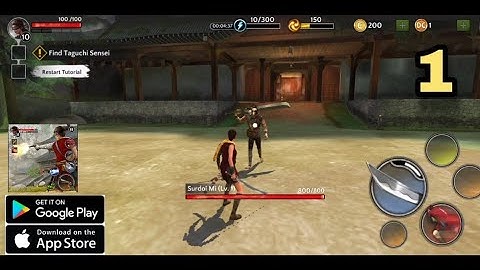 Ninja Ryoku - OFFLINE Android Gameplay Walkthrough Part - 1