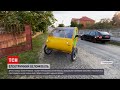 Новини України: житель Рівненської області сконструював триколісне авто із фанери