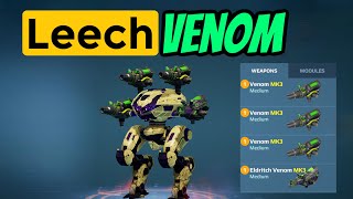 Venom Leech MK3 | Using Leech vs Metas | War Robots Gameplay