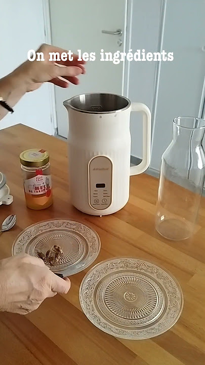 Machine a lait végétal AlfaBot #almond #milk #vegetables #lait https://www.amzn.to/3MMoWss