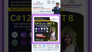 Free Demo .Net 8 Core Fullstack Developer Training By Experts