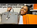 HERMES APPOINTMENT SYSTEM|All you NEED to know|Hermes Lottery Appointment Experience in Paris