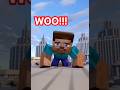 Watch Alex Flatten Steve with a Road Roller (Minecraft Animation)
