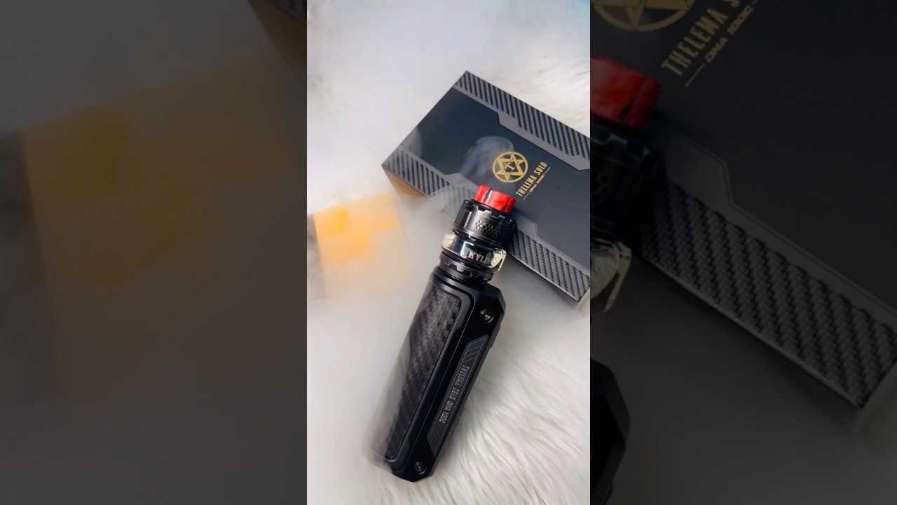 New Toy ❤️ || Vape lover || Thelema Solo DNA 100C || Vapor World || HashTag Meraz