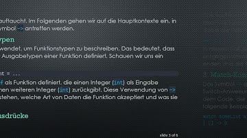 Das -  Symbol in F#  verstehen