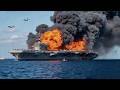 13 minutes ago: Russian Su-57 pilot destroys US aircraft carrier carrying 800 tanks