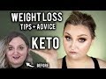 KETO WEIGHT LOSS TIPS  *40 LBS LOST*  | CHATTY GRWM