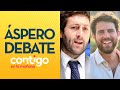 "LE FALTA CALLE": El debate de diputados Coloma e Ibáñez por test de drogas - Contigo en La Mañana