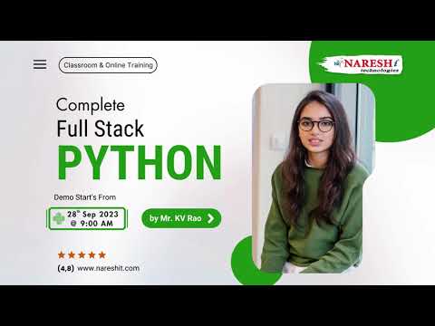 Complete Full Stack Python Online Training | NareshIT