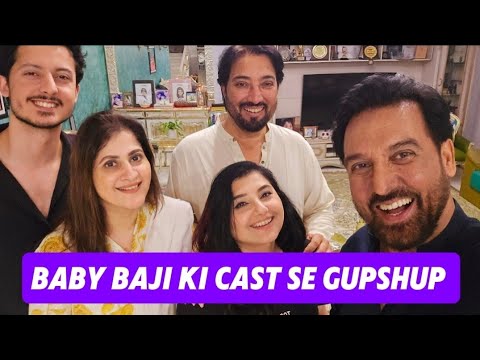 Baby Baji Ki Cast Se GupShup |janrambo | sahibarambo | javeriasaud |babybaji |15 Nov 2024