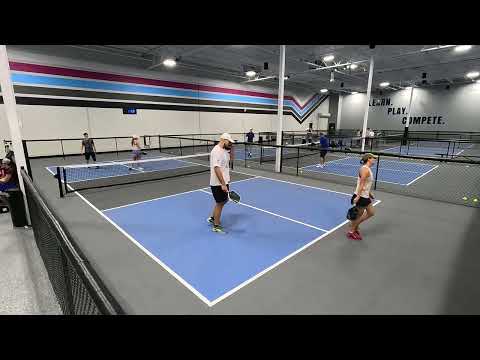 01/25/24 / ACE Pickleball Club / Advanced / Long, Hall -vs- Dillon & Jordan Sayman
