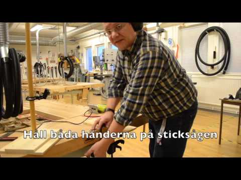 Video: Hur Man Sågar Med Ett Sticksåg