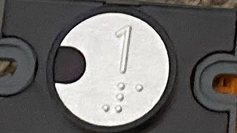 Unboxing Kone Stella Lift Button