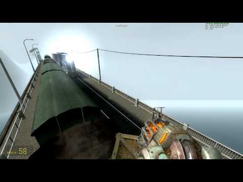 hl2-freeman gets on guard post HD