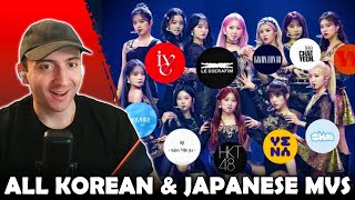 Part 2 Izone 7Th Anniversary Special Mv Marathon Reloaded Reaction