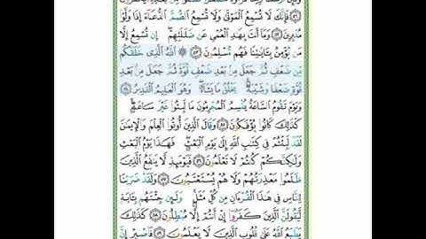 #سورة الروم#آية (54)تلاوة وأحكام آ.سمية#قليل دائم خير