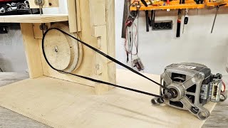 Amazing Powerful Tool From Washing Machine Motor And Plywood