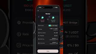 How to Bridge Tokens to Aurora via HOT Wallet