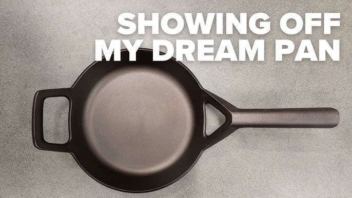 8 CNC Machined Smooth Cast Iron Skillet 