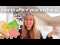 How to afford exchange years + the real cost of studying abroad | scholarships | monthly costs