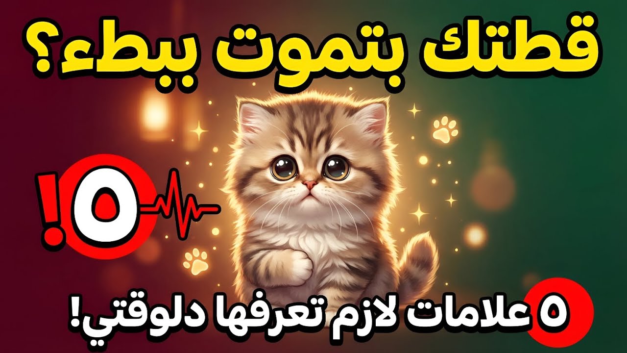 ٥ علامات خطيرة تدل إن قطتك مريضة وبتتعب قدامك (اكتشفها قبل فوات الأوان