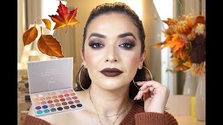 BOLD VAMPY Fall Makeup Tutorial 2017 | Morphe x Jaclyn Hill Eyeshadow Palette