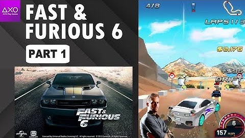 Brian balapan dengan gang Canary Island, Chapter 1| Fast & Furious 6 | Java game (Part 1)