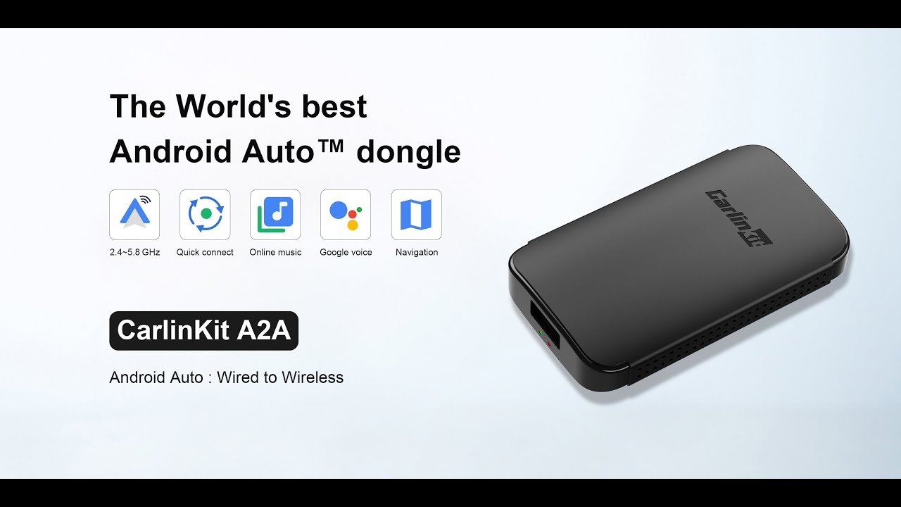 CarlinKit 4.0 A2A Android Auto Wireless Dongle For Tesla