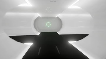 Spaceship Interior Test - UE4 & Blender