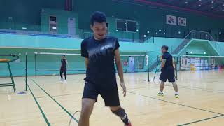 20170923 ganda campuran indonesia thailand vs abi and plend ll menYUNGSEPkan smash tajam