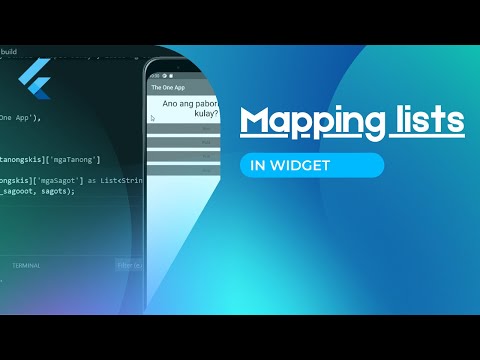 Mapping Lists sa
