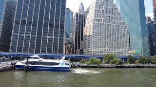 NYC Ferry Ride : Wall Street / Pier 11 to Astoria, Queens (July 2021)