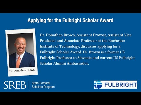 Applying for the Fulbright Scholar Award