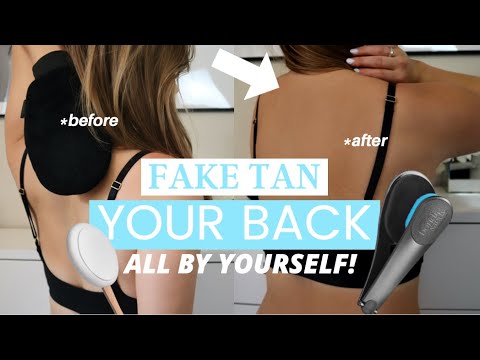 Video: Sådan påføres selvbruner på ryggen: 11 trin (med billeder)