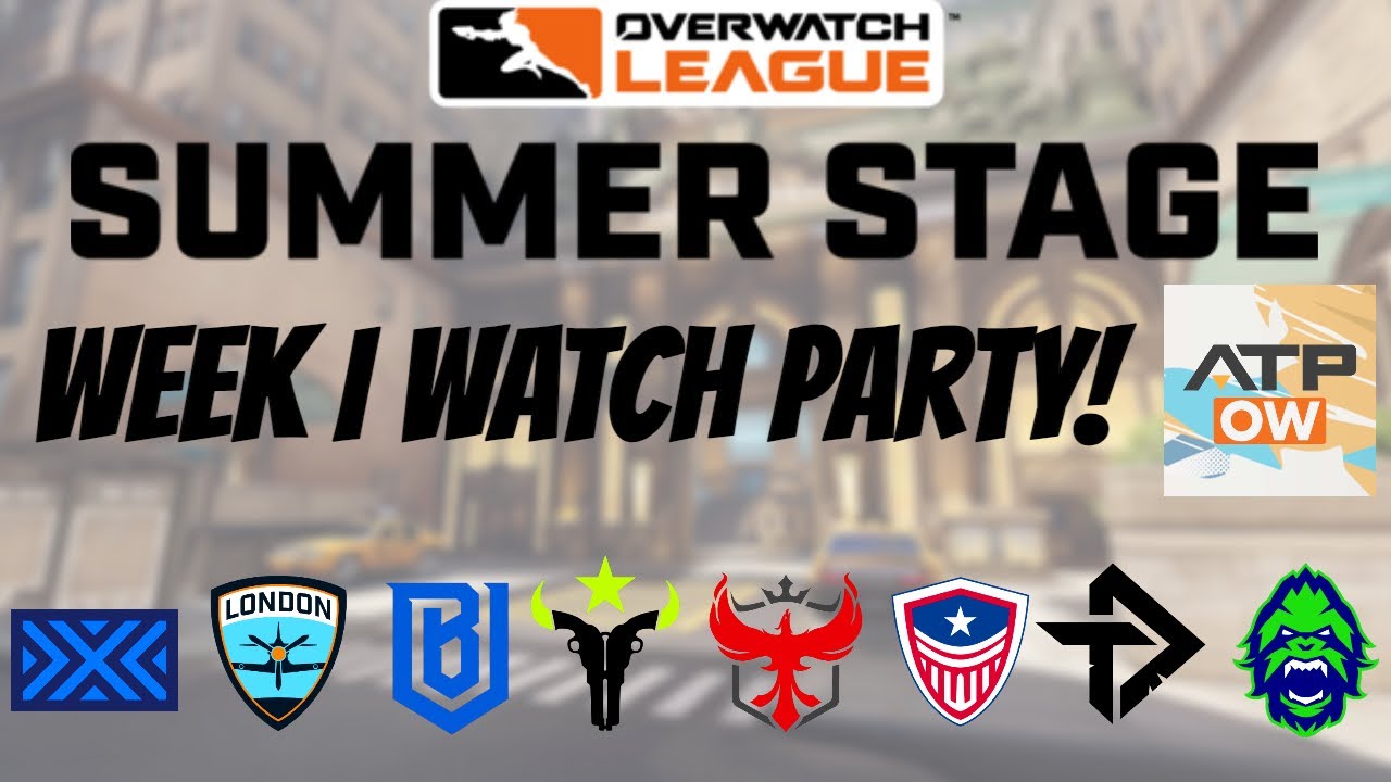 OWL Summer Stage Qualifier Week 1 Day 3 Watch Party! W/ATP! !vods !drops #OWLStreamTeam