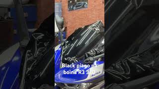 Black piano na boina da Yamaha R3 320#yamahar3 #blackpiano #yamaha #r3