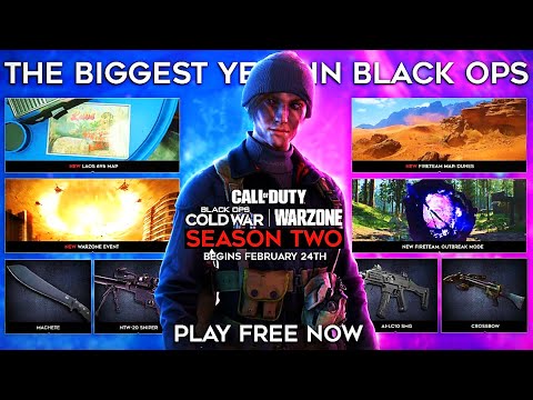 Black Ops Cold War Season 2 Revealed! New Maps, Weapons, Zombies Map, Warzone Zombies & Scor