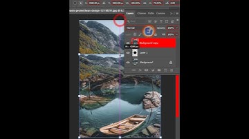 #shorts  Create floating glass sphere in Photoshop