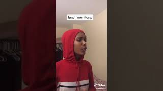 How lunch monitors be at school😒