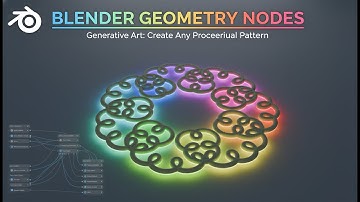 Create Complex Patterns Fast with Blender Geometry Nodes