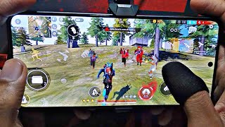 Handcam ⚡ Poco X7 Pro Solo vs Squad 📱 2 Finger HUD Smooth Full gameplay 