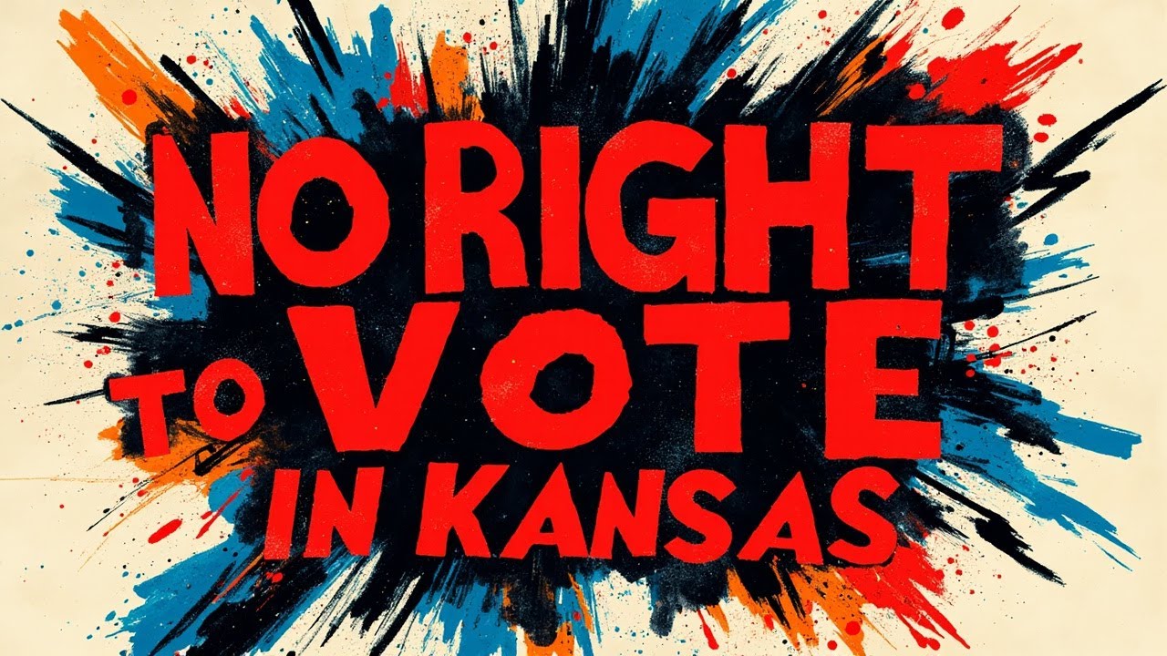 Kansas has no Constitutional right to Vote: Supreme Court; Oregon's Crisis; ITS #8 